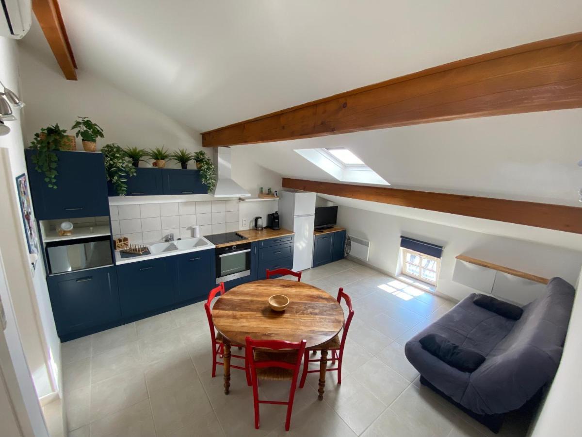 Appartement Climatise Au Pied Du Mont Ventoux Malemort-du-Comtat Esterno foto